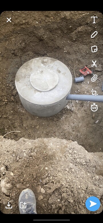 Installation d'un puit sec à Blagnac